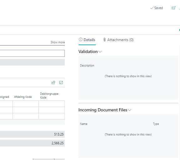 Payment Management invoice validation