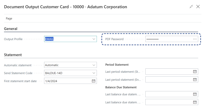 DO Customer Card_PDF Password