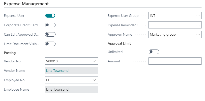 Dummy user set as Approver name