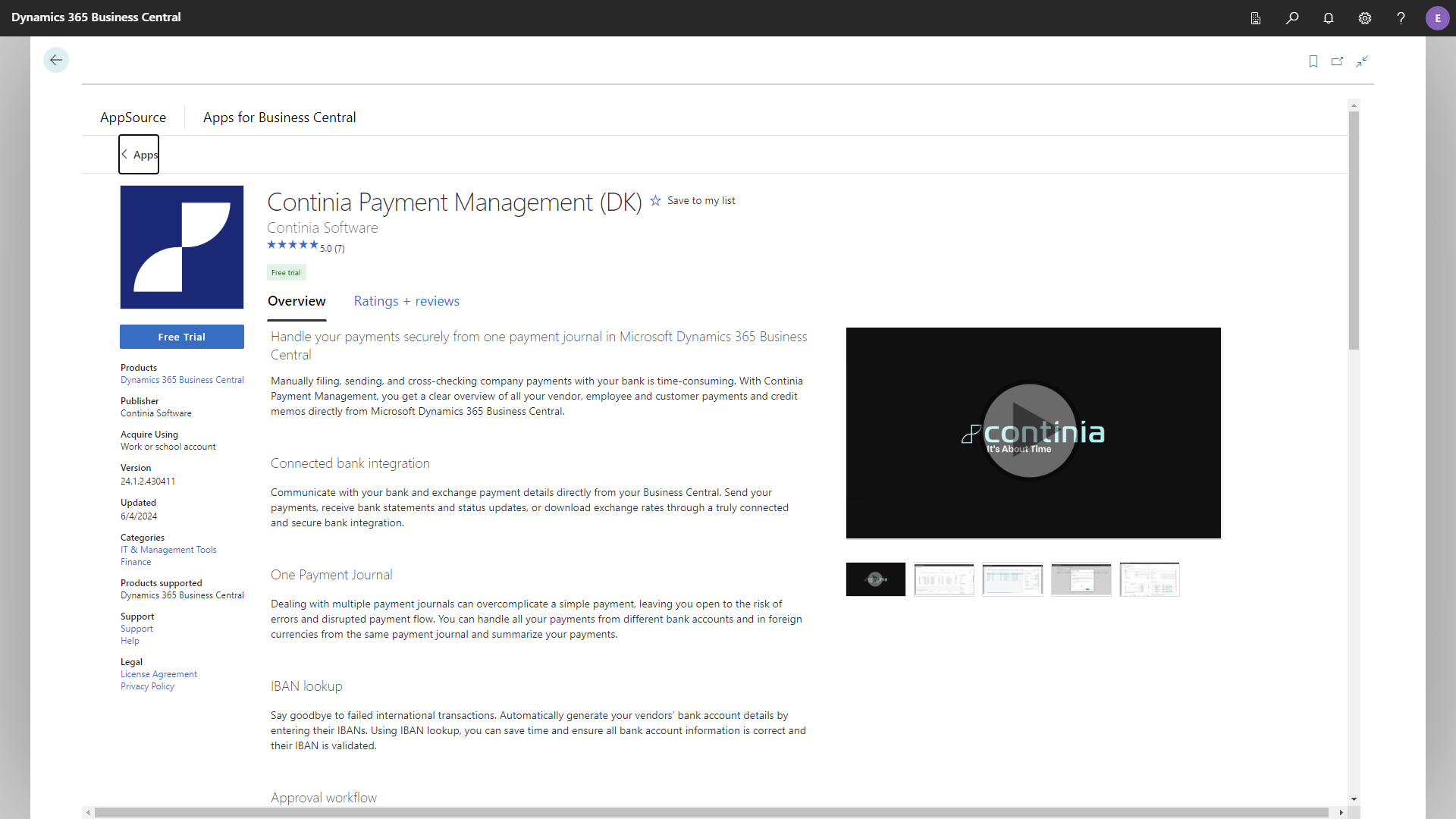 Payment Management Free Trial