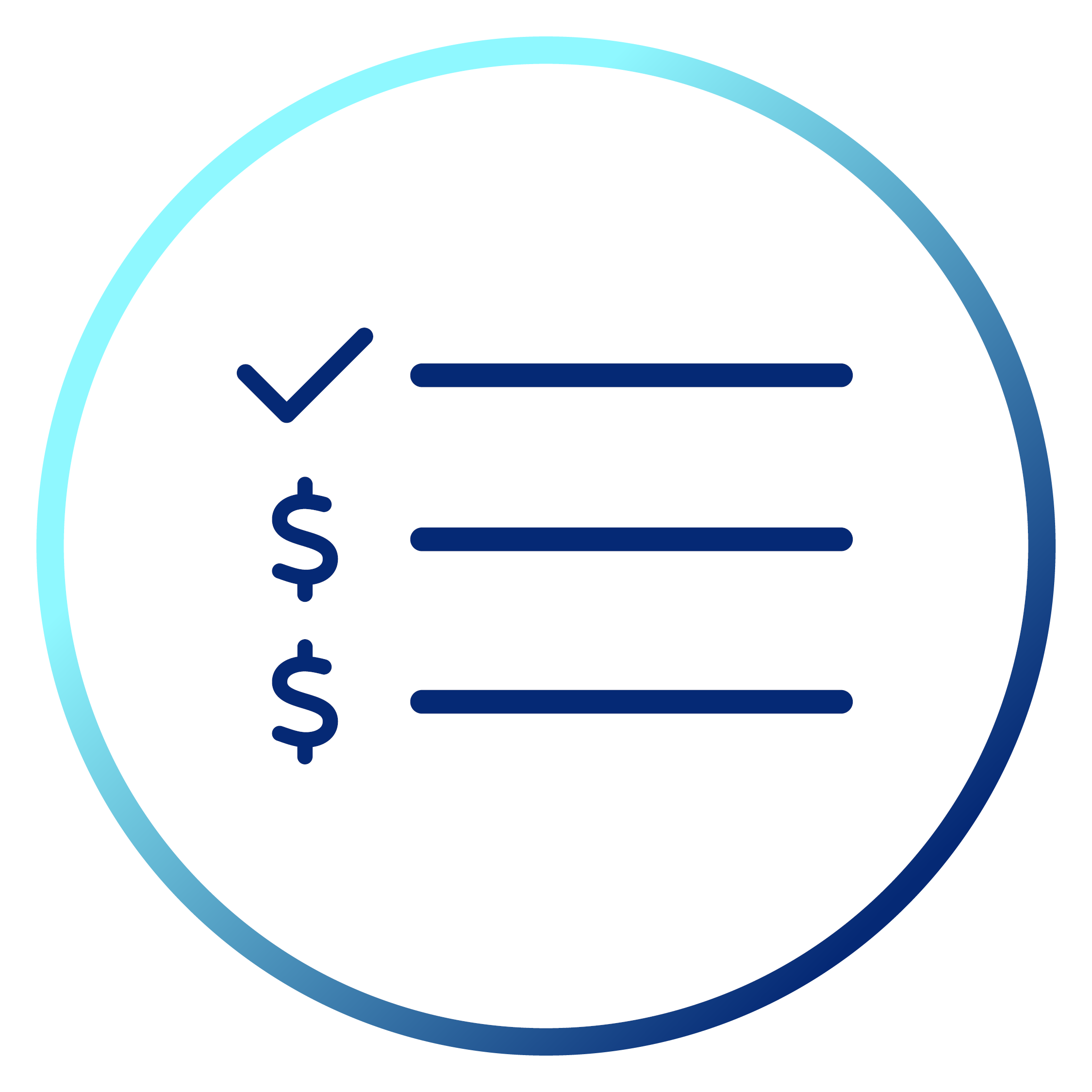 Manage installment payment plans icon