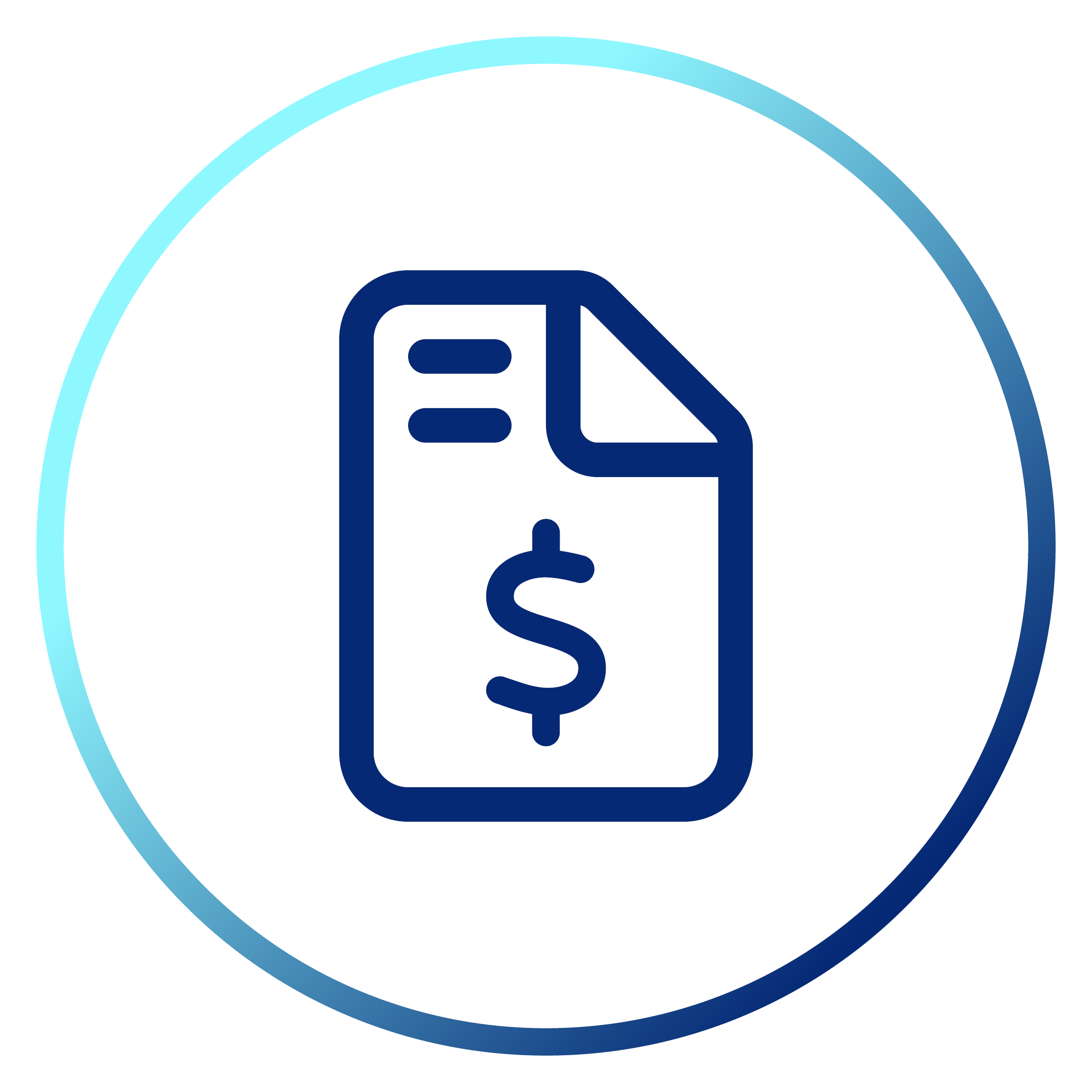 Streamline your financial reports icon