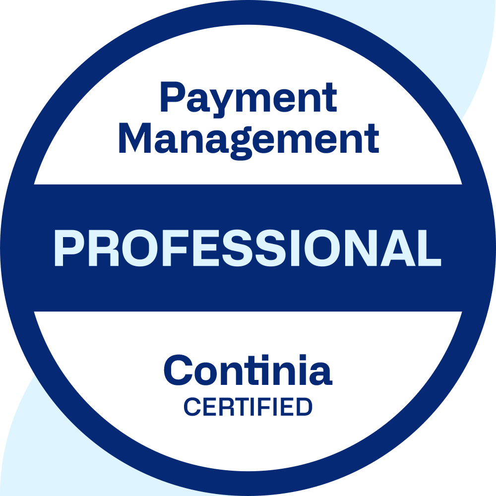 Continia Payment Management Professional User Badge