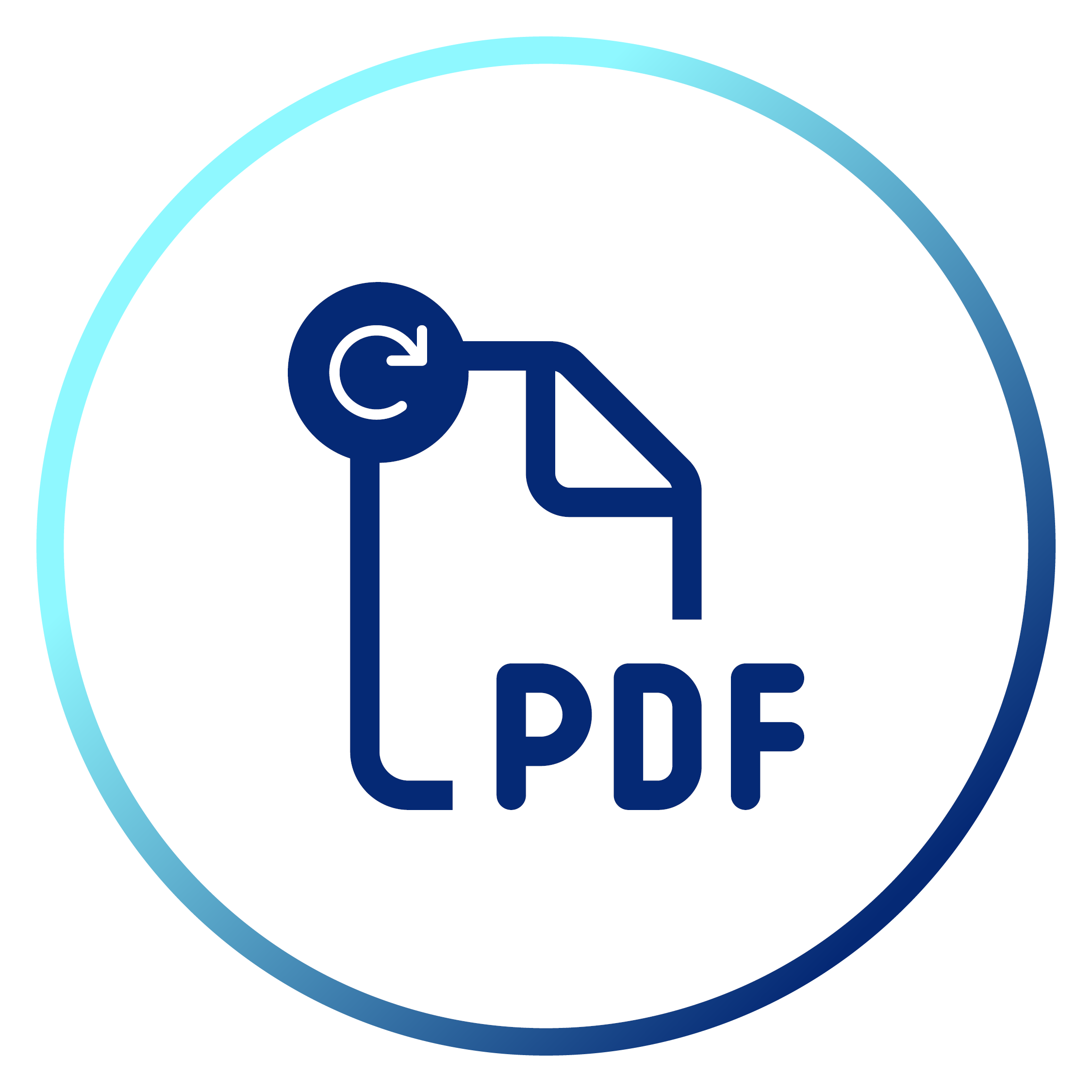 Work with PDF DC icon