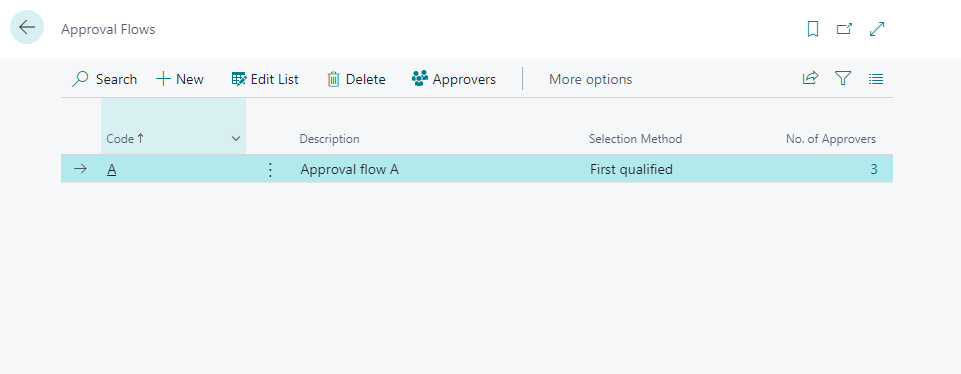 Set up approval flows
